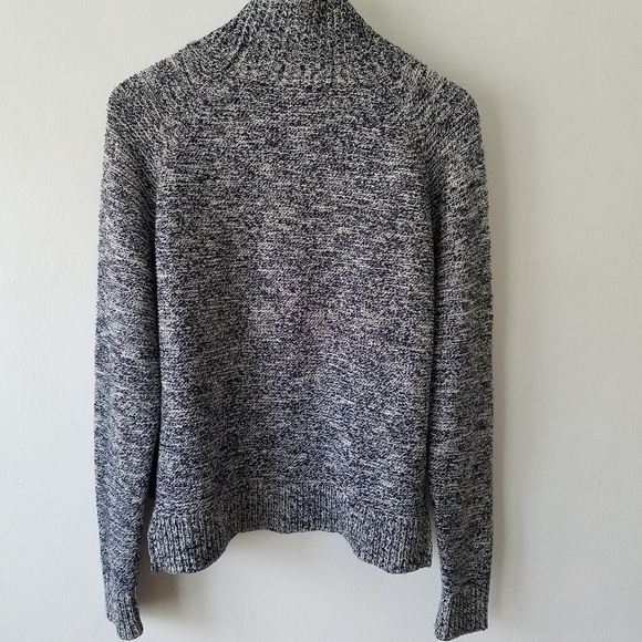 Madewell Cotton Blend Rib Knit Turtleneck Sweater Size M - Picture 8 of 10